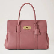 Mulberry Bayswater Pink Scrumpy Heavy Grain Tas