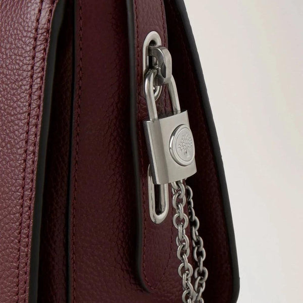 Mulberry Billie Small Classic Grain Black Cherry - Mulberry Billie - HH8301/205K560