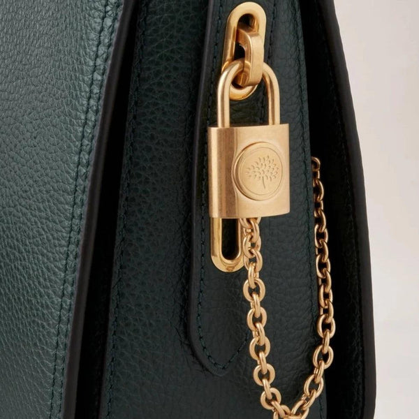 Mulberry Billie Small Classic Grain Mulberry Green - Mulberry Billie - HH8301/205Q633