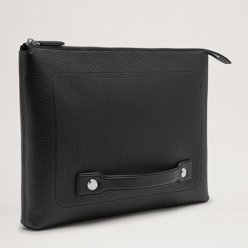 Mulberry City Laptop Heavy Grain Black - Computertaske - RL6311/736A100