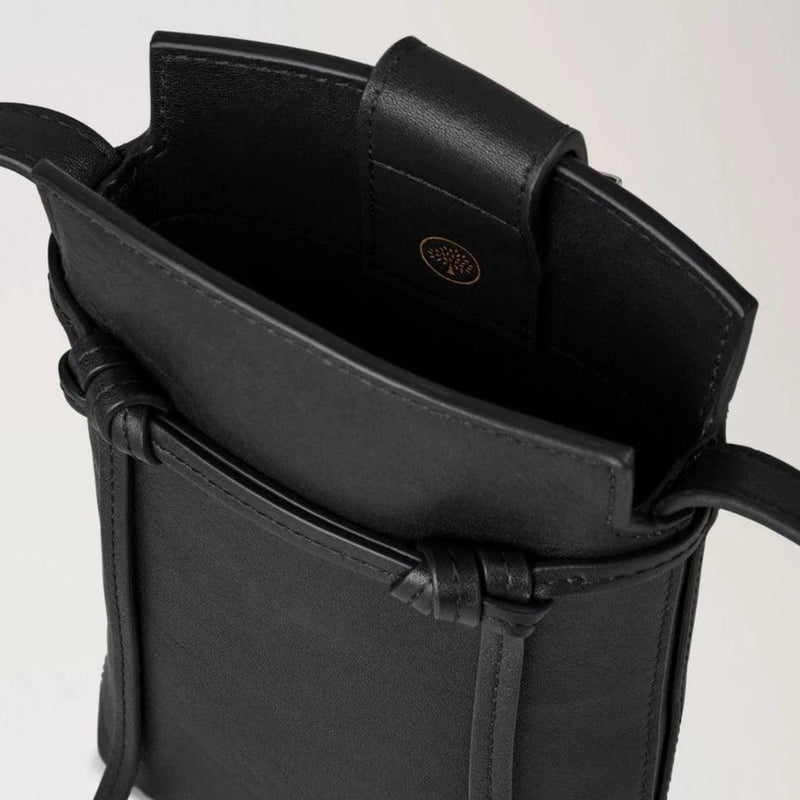 Mulberry Clovelly Phone Pouch Refined Flat Calf Black - Clovelly - RL8072/635A100