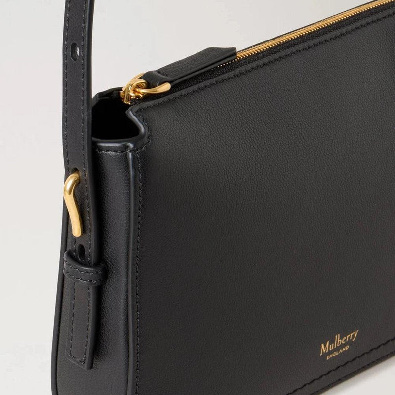 Mulberry Clovelly Pouch Micro Classic Grain Black - Clovelly - RL8729/587A100