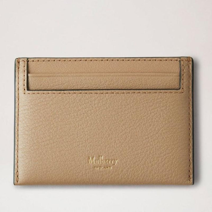 Mulberry Continental Credit Card Slip esdoorn in licht, glad leer met kaartvak, model RL7733 657E631.