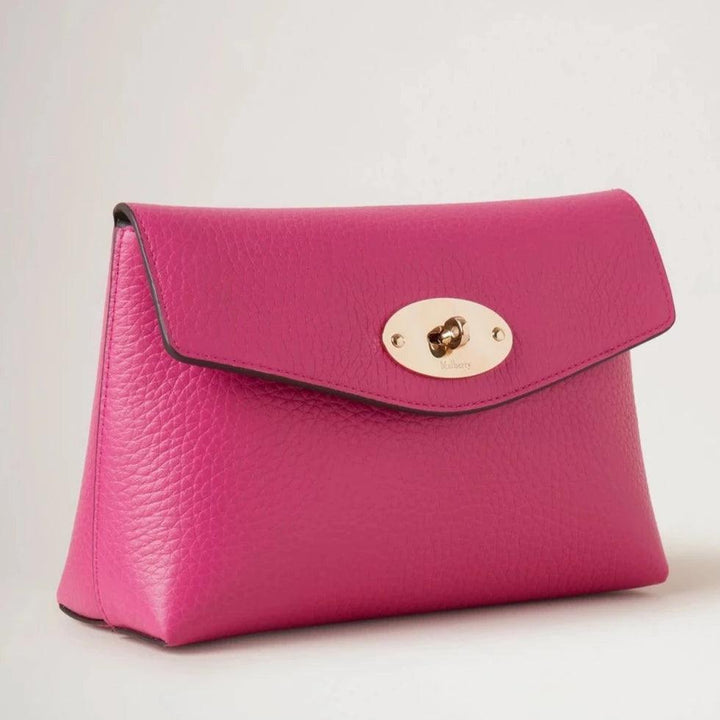 Mulberry Darley Cosmetic Pouch Heavy Grain Mulberry Pink - Darley Cosmetic - RL6544/736J191
