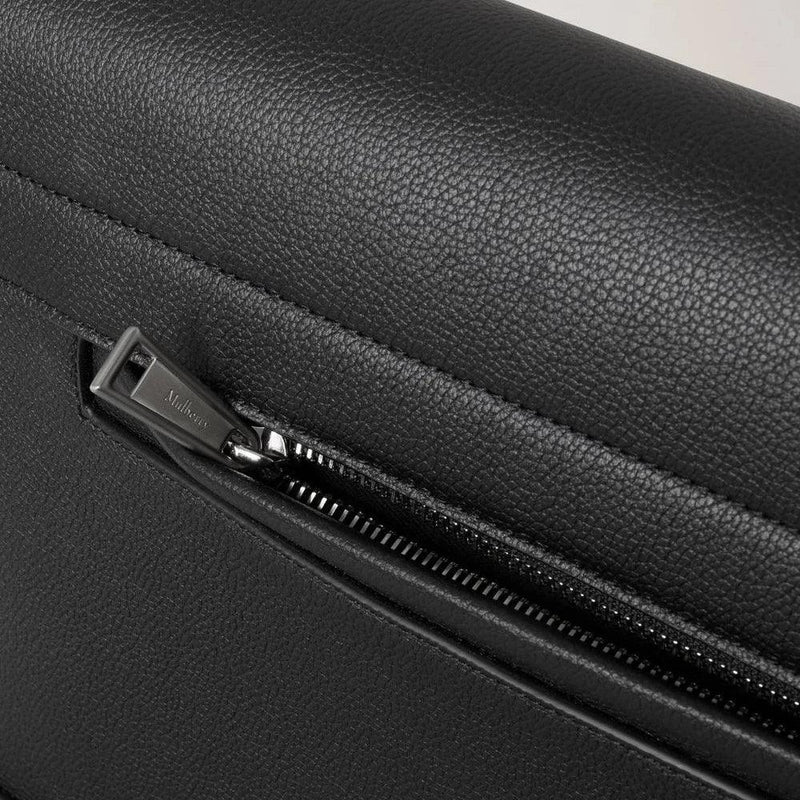 Mulberry Ferringdon Messenger - Black Small Pebble Grain - Computertaske - HH9505/645A100
