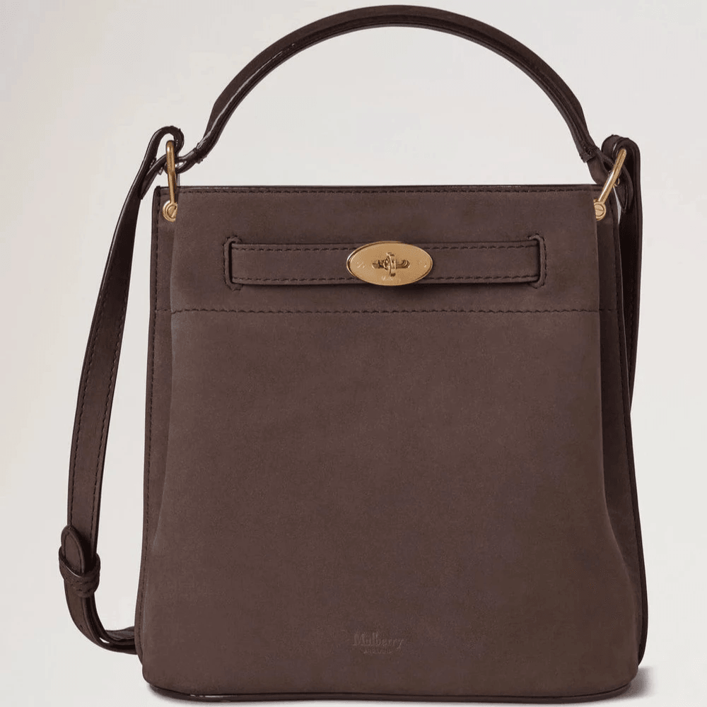 Mulberry Islington Bucket Nubuck Ebony - Islington - HH9567/687A110