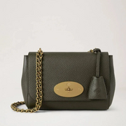 Mulberry Lily Heavy Grain Juniper Green Tas