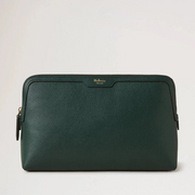 Mulberry Medium Cosmetic Pouch Mulberry Green Small Classic Grain Cosmetische tas