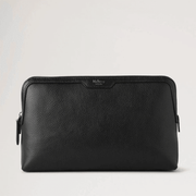 Mulberry Medium Cosmetic Pouch Small Classic Grain Black Cosmetische tas