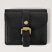 Mulberry Roxanne Wallet Black Small Classic Grain Portemonnee