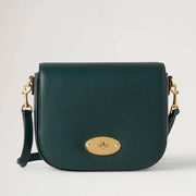 Mulberry Small Darley Satchel Mulberry Green Small Classic Grain Tas