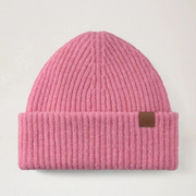 Mulberry Tree Chunky Wool Beanie Rhubarb