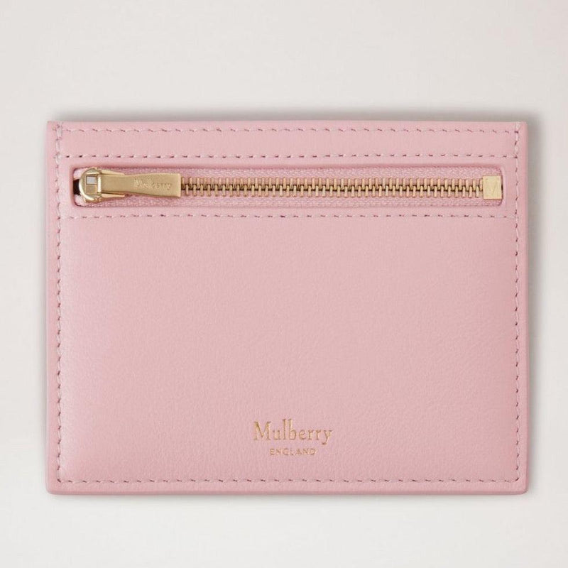 Mulberry Zipped Credit card Slip Micro Classic Grain Powder Rose - Kortholder - RL7840/587J999