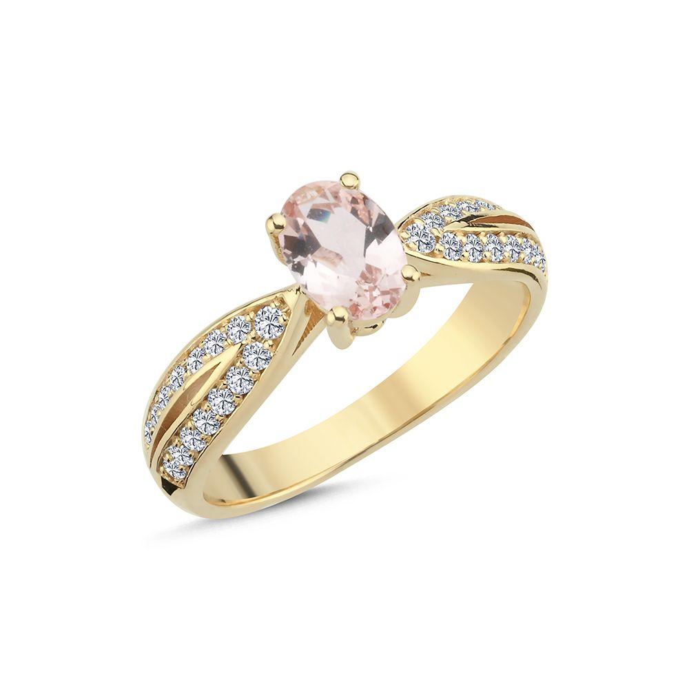 Nuran 14kt Silvia Ring 0.30ct W/Si - Ringe - A2455-MO-030-RG-001