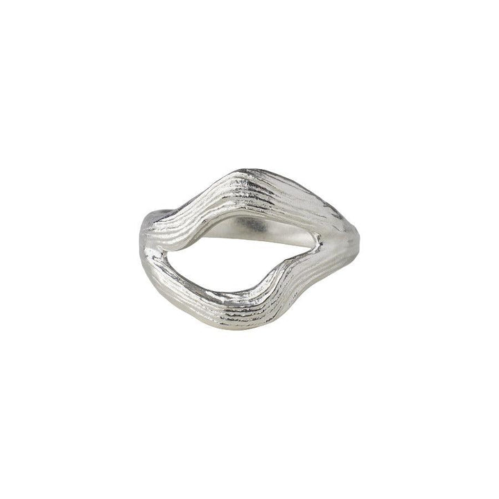 Pernille Corydon Flowing Dreams-ring in zilver met organisch golvend ontwerp, model R-344-S-004-1