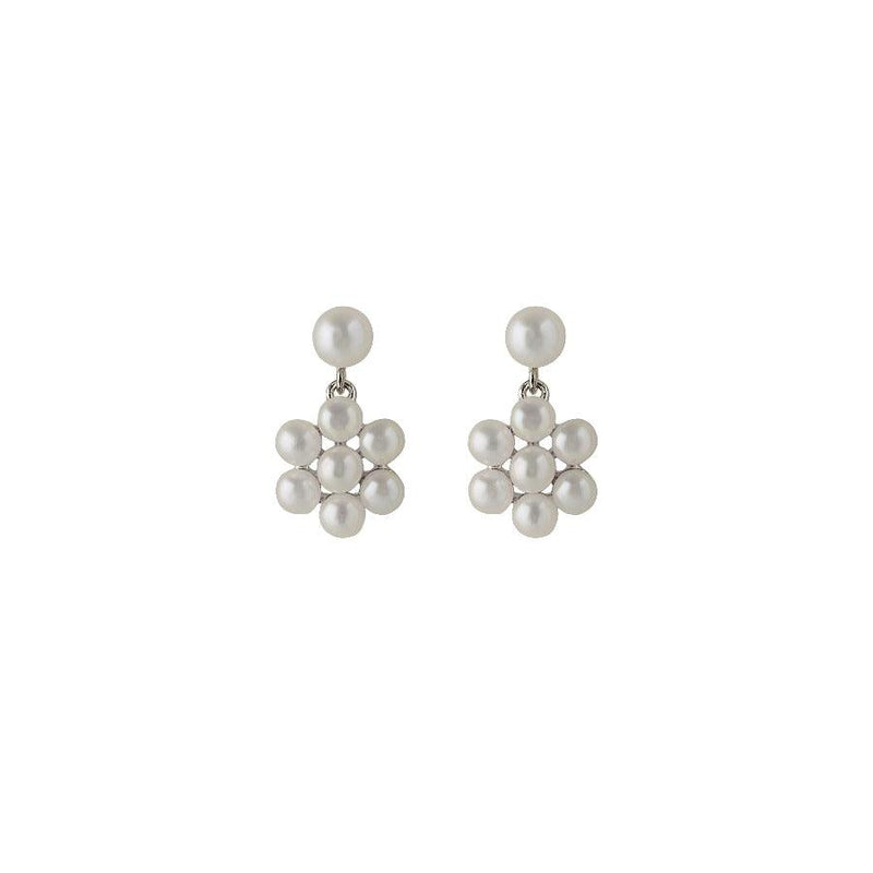 Pernille Corydon Ocean Bloom Earrings I Sølv - Øreringe - E-444-S