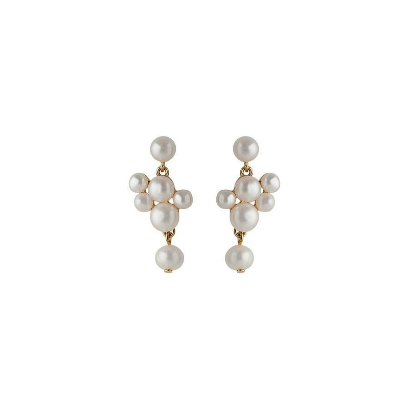 Pernille Corydon Treasure Earrings I Forgyldt Sølv - Øreringe - E-436-GP