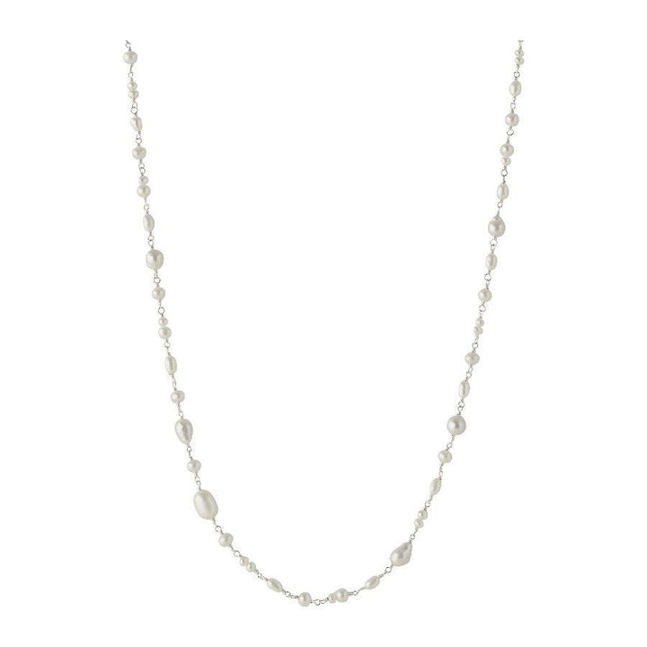 Pernille Corydon White Dreams ketting in zilver met witte zoetwaterparels, model N-431-S-1.