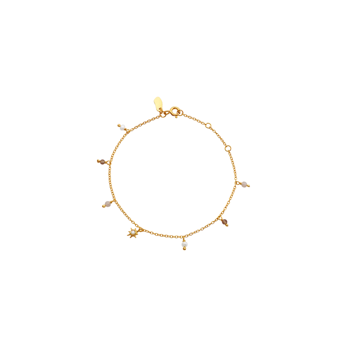 Maanesten Ravi Vergulde Armband met zoetwaterparels – 8708A