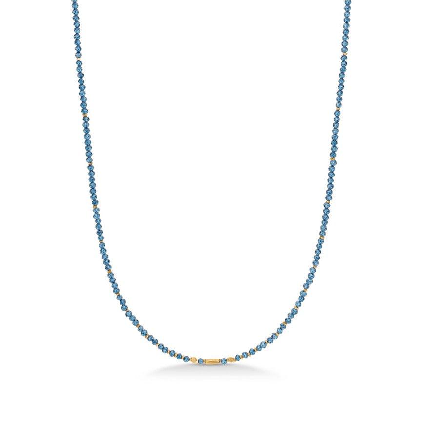 Studio Z Evergreen Halskæde Med London Blue Topas - 8226851 - Halskæde - 8226851