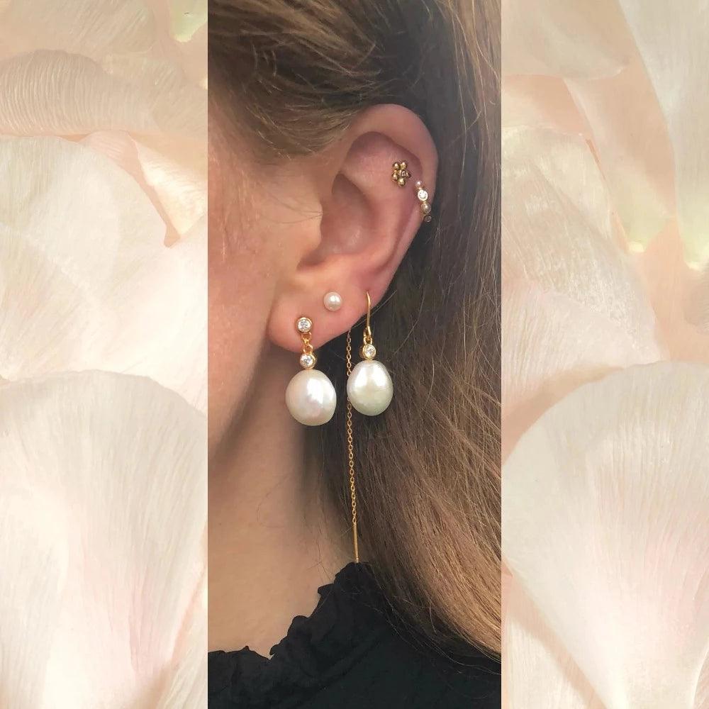 The Earring Shop Isla Hook Threader - Øreringe - FW2303