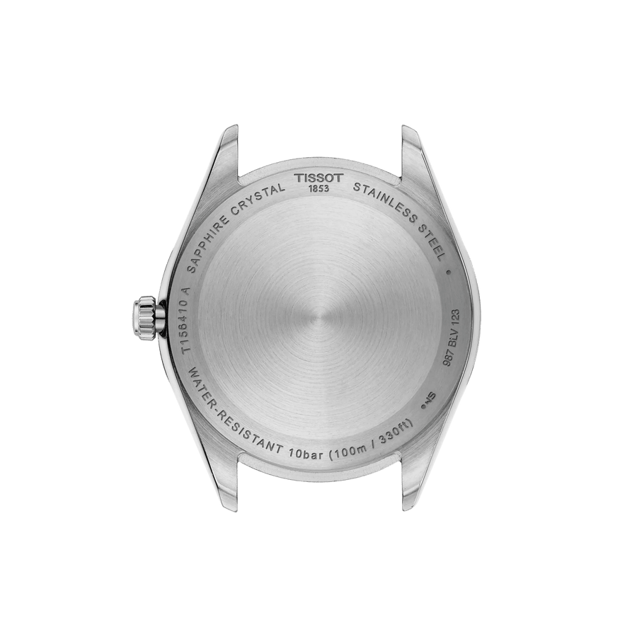 TISSOT BALLADE 40MM MED GRØN GUILLOCHÉ SKIVE - Herreur - T1564101109100