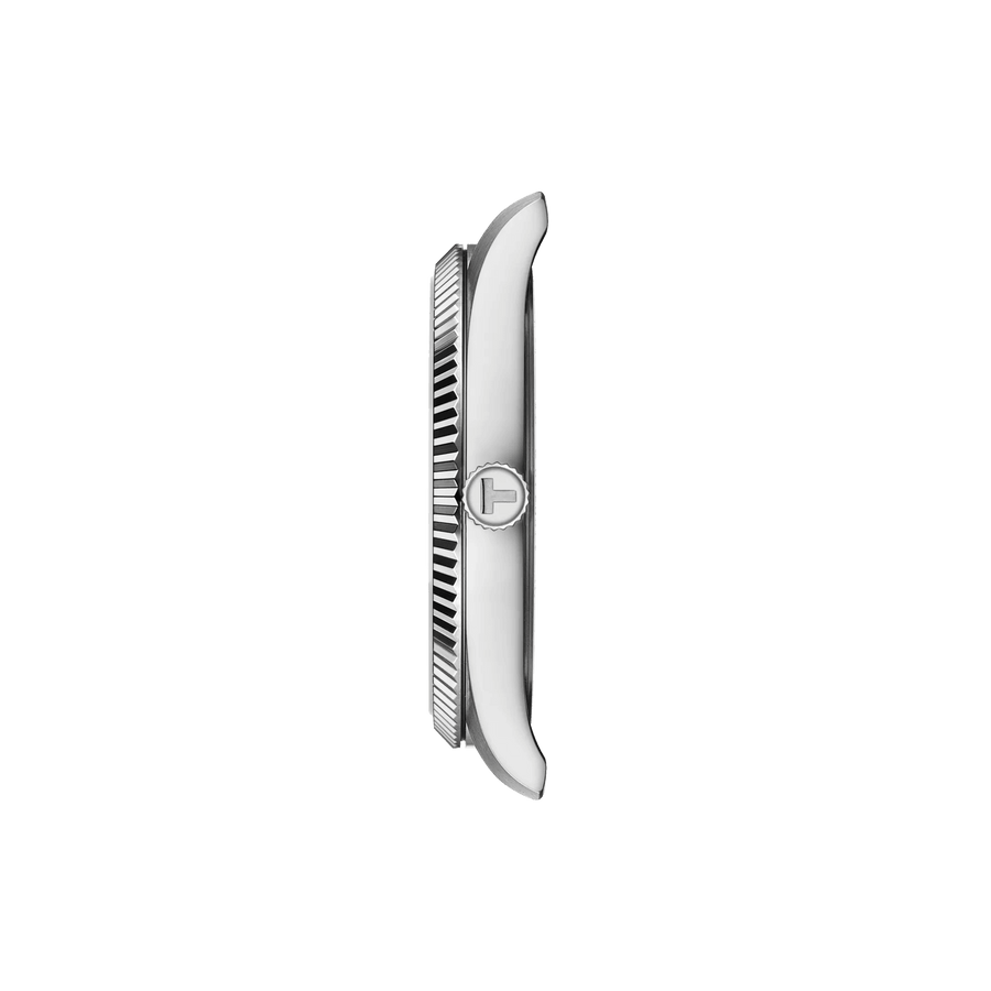 TISSOT BALLADE 40MM MED GRØN GUILLOCHÉ SKIVE - Herreur - T1564101109100