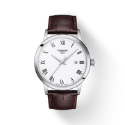 TISSOT CLASSIC DREAM 42MM - BRUINE LEREN BAND