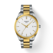 Tissot PR 100 40MM - GOUDEN PVD / STALEN KETTING