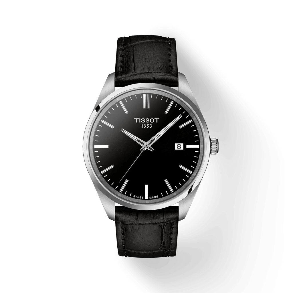 TISSOT PR 100 QUARTZ MED SORT URSKIVE 40MM - Herreur - T1504101605100
