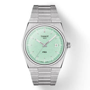 TISSOT PRX 40MM IJSBLAUWE WIJZERPLAAT