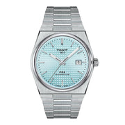 TISSOT PRX POWERMATIC 80 IJSBLAUWE WIJZERPLAAT