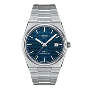 TISSOT PRX POWERMATIC 80 MET BLAUWE WIJZERPLAAT