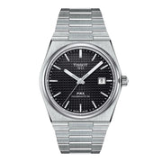 TISSOT PRX POWERMATIC 80 MET ZWARTE WIJZERPLAAT