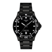 TISSOT SEASTAR 1000 40MM - ZWART PVD