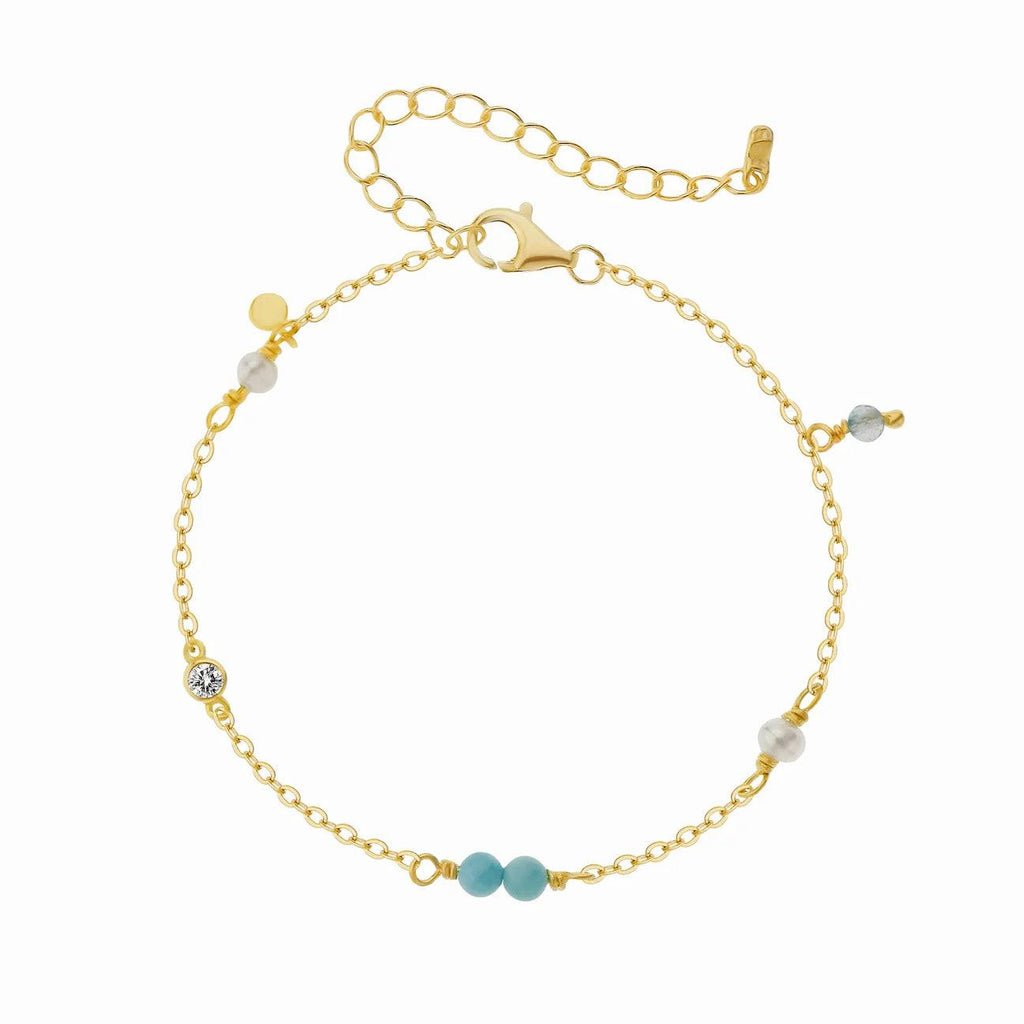 Wioga Mona-Lisa Forgyldt Armbånd - Armbånd - B-8815-GP