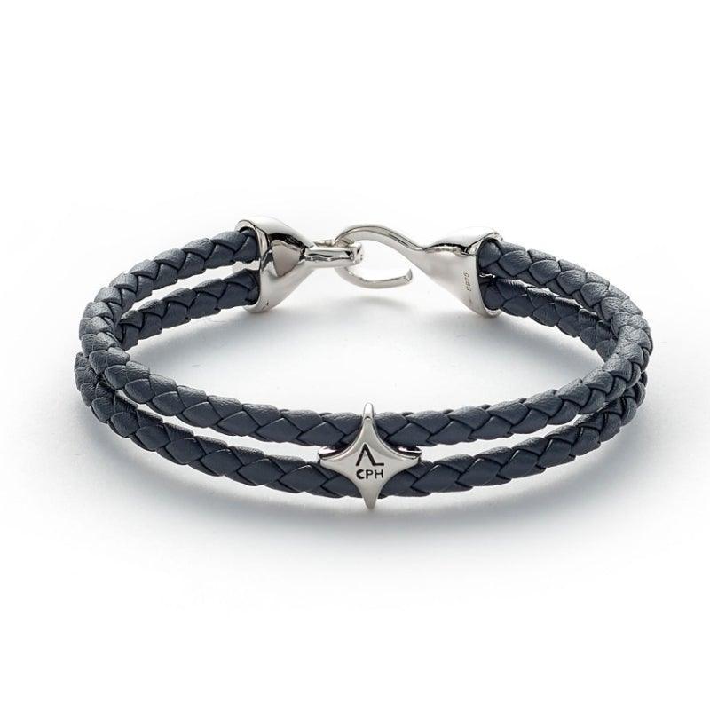 Alexander Lynggaard Armbånd - Bolo Gray Leather - Armbånd - L00063-001