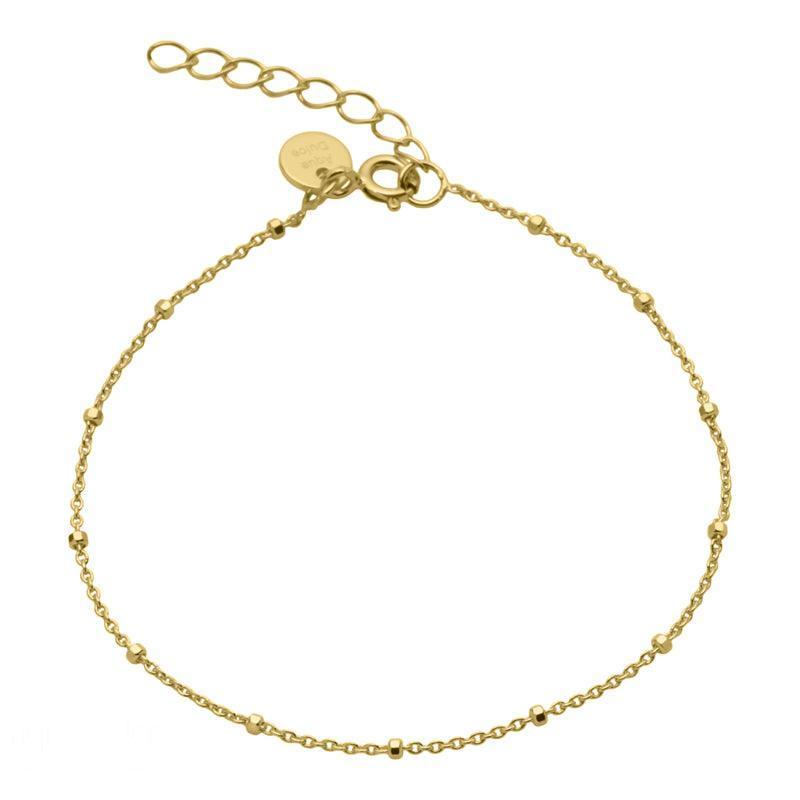 Aqua Dulce Dee Dot Armbånd sølvforgyldt - 1471 - Armbånd - 1471