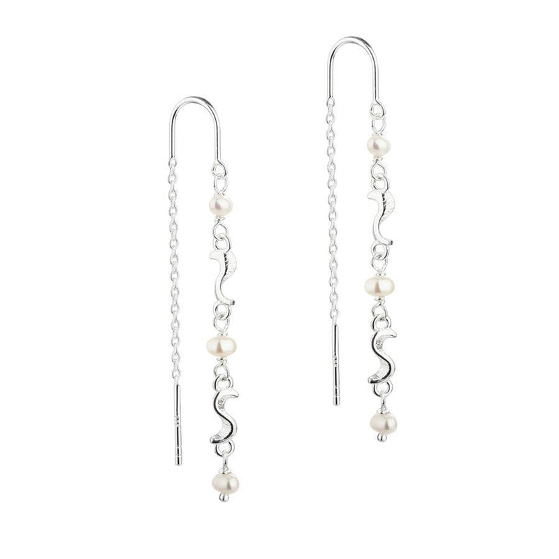 Aqua Dulce Rhumba Thread Earring sølv - 5176 - Øreringe - 5176