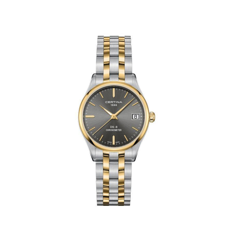 Certina DS-8 Dameur - Atracitgrå Urskive - Dameure - C0332512208100
