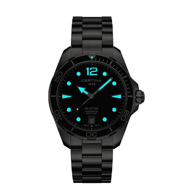 Certina DS Action Herreur - Sort Urskive - Herreur - C0324511105700