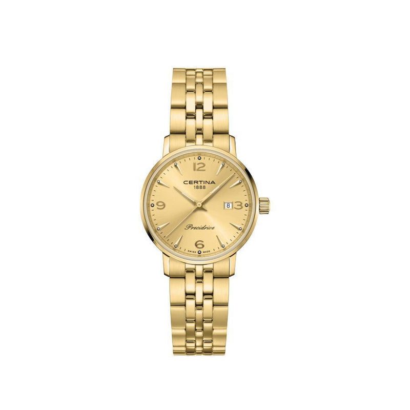Certina DS Caimano Dameur - Guld PVD - Dameure - C0352103336700