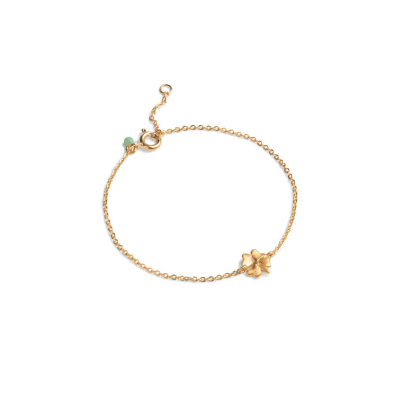Enamel Clover Armbånd - B89GM - Armbånd - B89GM