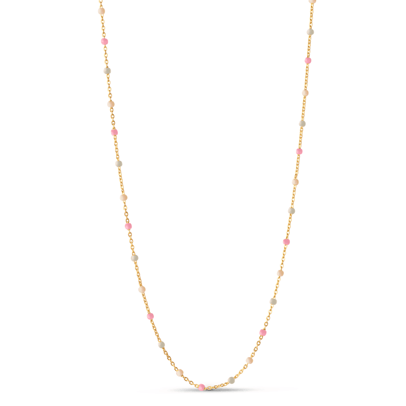 Enamel Lola Halskæde - N55G Tropical - Halskæde - N55G-Tropical