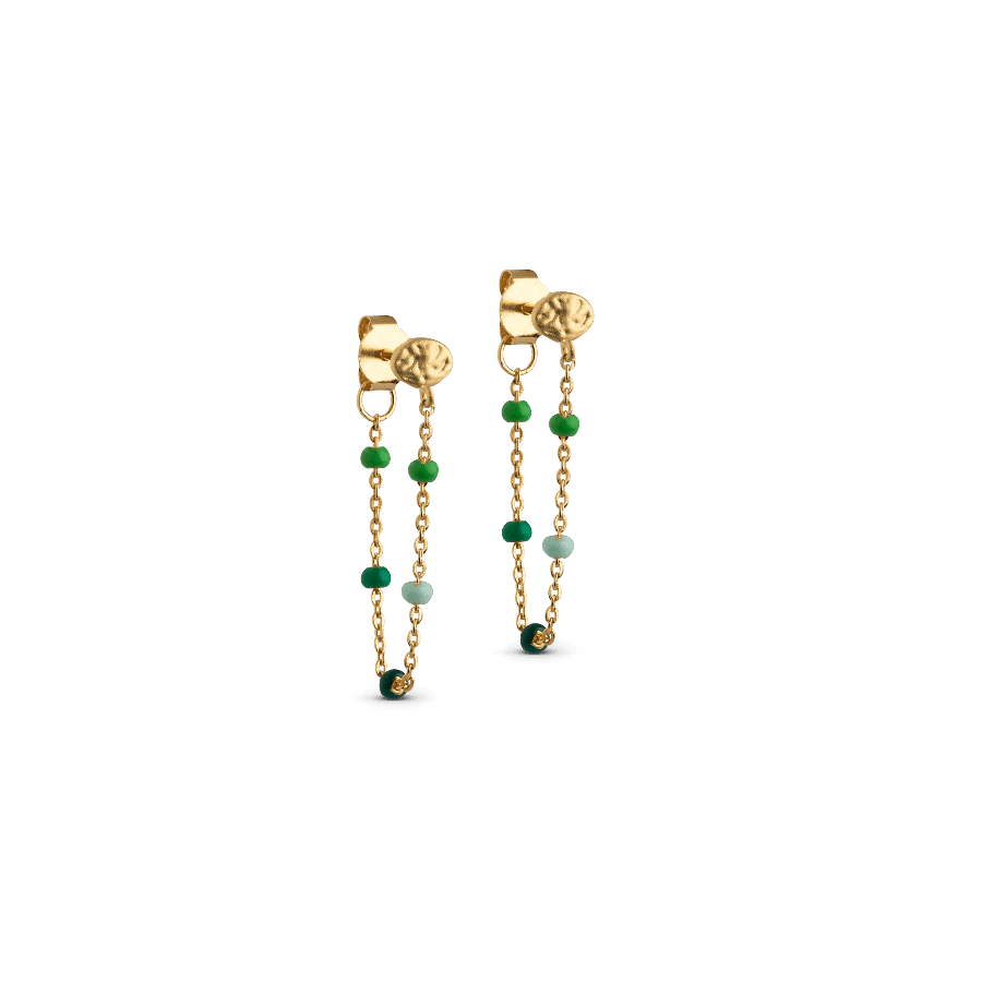 Enamel Lola Øreringe Spring - E140GM-Spring - Øreringe - E140GM-Spring