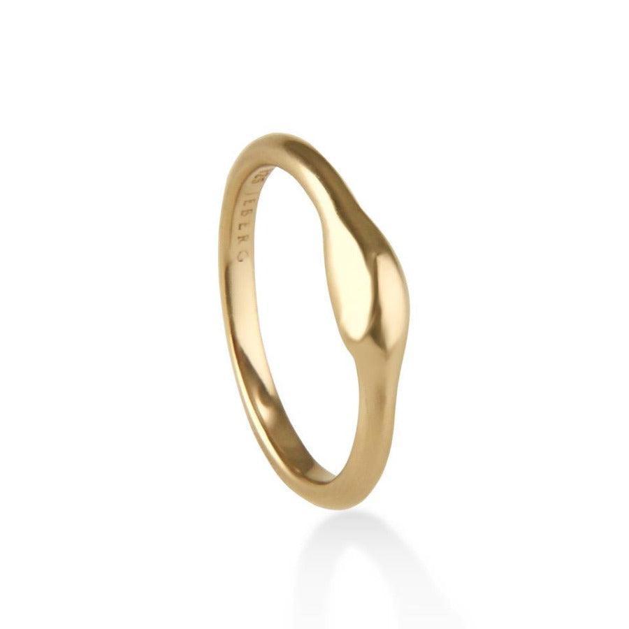 Jeberg Jewellery Balance Ring sølvforgyldt - 60700 - Ringe - 60700-001