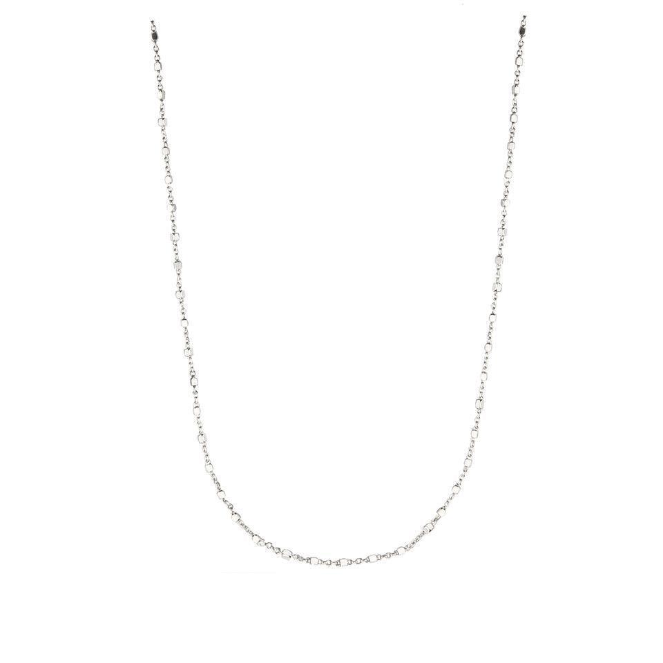 Jeberg Jewellery Celine ketting, eenvoudige zilveren ketting met kleine schakels in klassiek design. Model 44010-42-S
