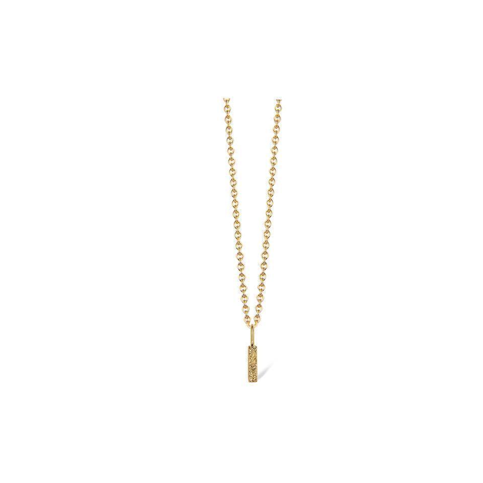 Jeberg Jewellery I Am Me Bogstav sølvforgyldt - 42000 - Halskæde - 42000-009