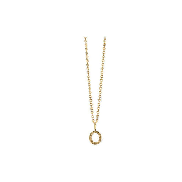 Jeberg Jewellery I Am Me Bogstav sølvforgyldt - 42000 - Halskæde - 42000-015