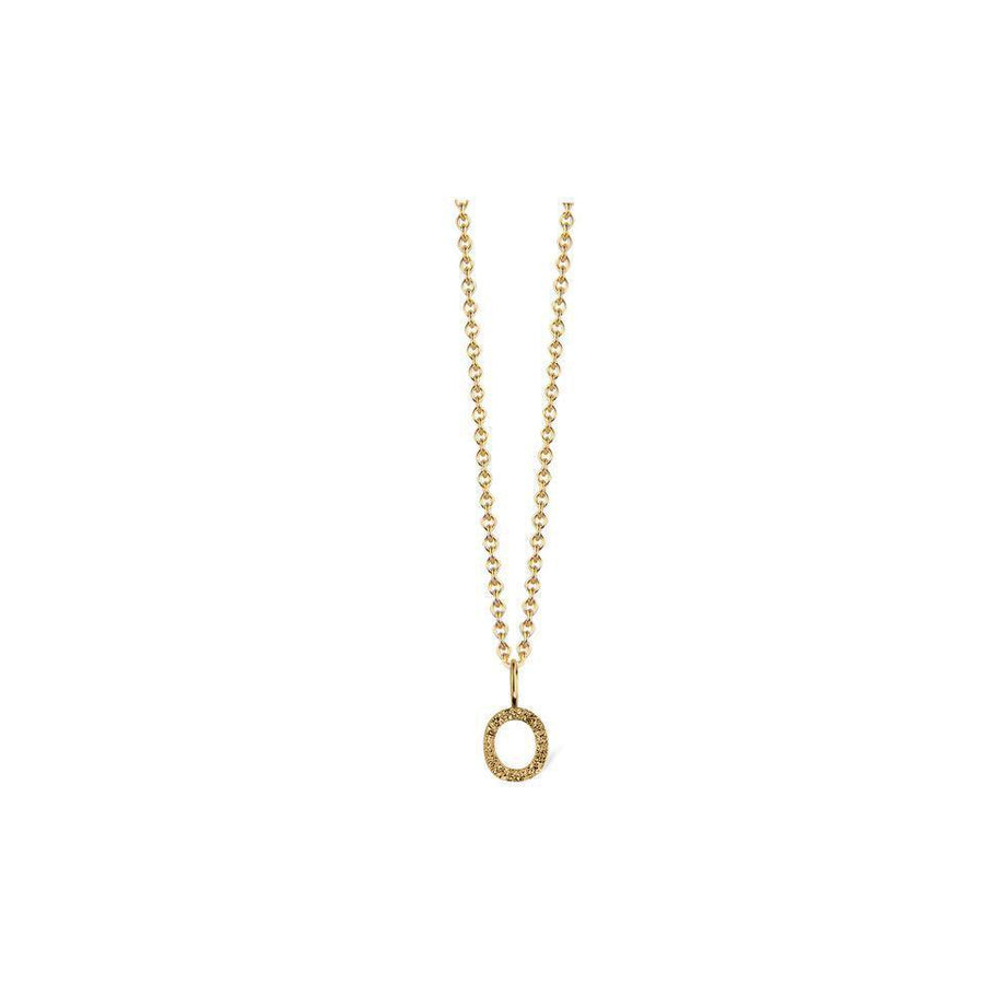 Jeberg Jewellery I Am Me Bogstav sølvforgyldt - 42000 - Halskæde - 42000-015